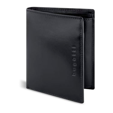 bugatti Romano Herren-Geldbörse aus Leder mit RFID-Blockierung und Geldbörse, vertikal, Schwarz, Taille Unique, Klassisch im Sale